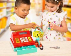 Kids Toy Cash Register – Red Scanner Set