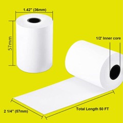 200 Rolls 2 1/4 x 50′ Thermal Paper Credit Card Cash Register POS Receipt Paper