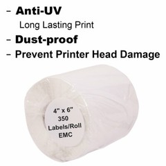 4″x6″ Thermal Shipping Labels 700 label Direct Thermal Zebra Compatible BPA Free