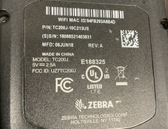 ZEBRA TC20 TC200J ~ TC200J-10C213US BARCODE SCANNER ~ FREE SHIPPING