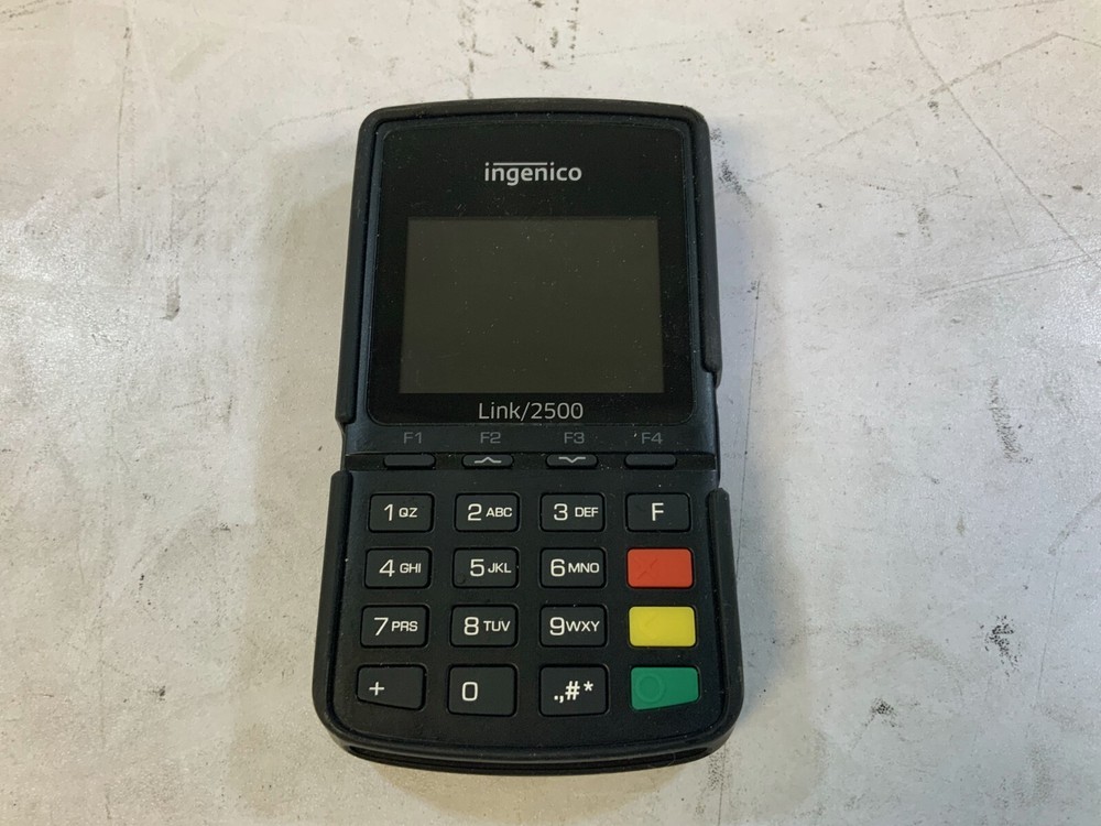 Ingenico Link 2500 Series NFC/Contactless Credit Card Terminal Black Wi-Fi C4B*