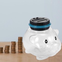 Digital Counting Money Jar 1.8L Capacity Digital Counting Bank