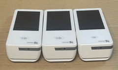Lot Of 3 Clover Flex C403/401U POS Wi-Fi Touchscreen Handheld Locked Powers On