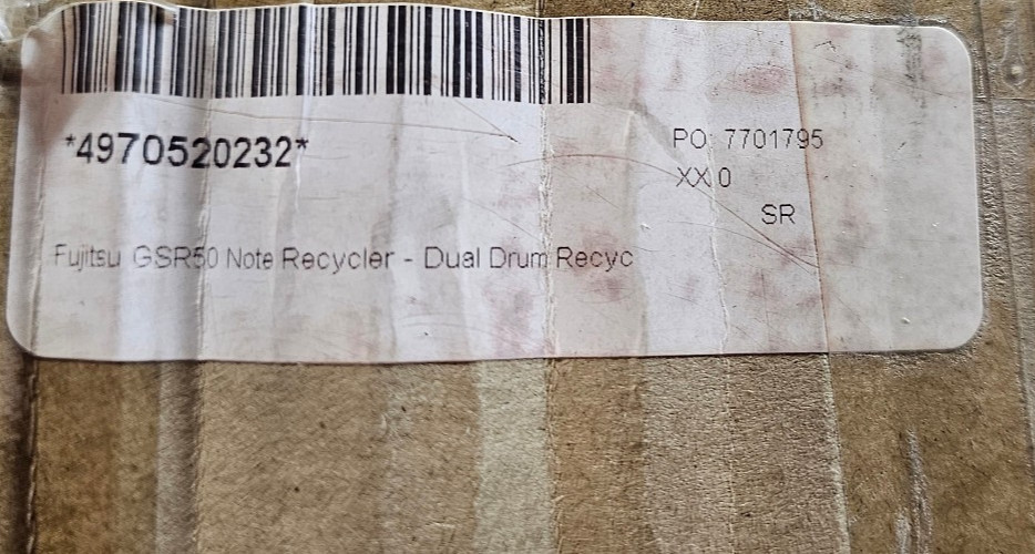 Fujitsu GSR50 Note Recycler Module 497-0520232 KD04013-C001 D001