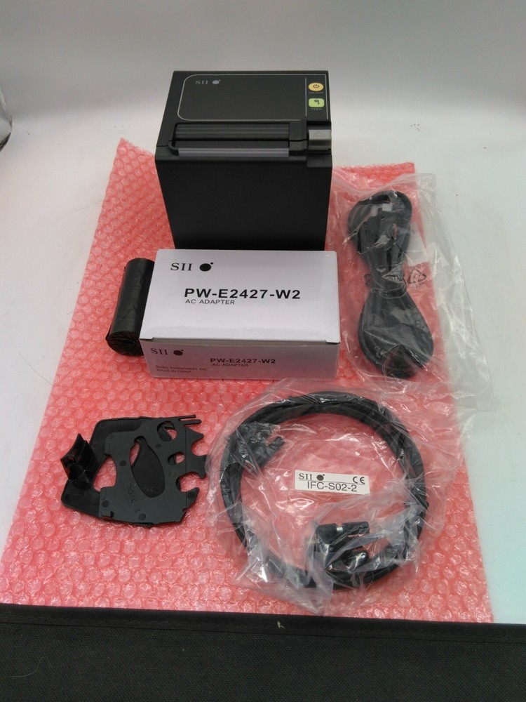 SEIKO RP-E10-K3FJ1-S2C3 DIRECT THERMAL RECEIPT PRINTER-BLACK-NEW