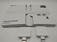 Square Reader for Magstripe Lightning Lot Of Two Open Box New