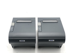 LOT OF 2 Micros Epson TM-T88IV M129H POS Compact Thermal Receipt Ticket Printer