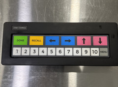 Logic Controls KB1700-B KB1700, 17 Key Programmable Keypad – Bump Bar – Black