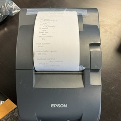 Epson TM-U220IIB M384B Ethernet Kitchen POS Receipt Printer