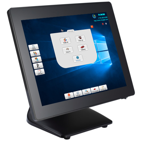 SlimPOS Intel i5 @ 2.6 Ghz POS 15″ Touch Flat Panel WIN 10 Restaurant