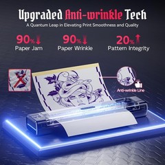 Phomemo Tattoo Stencil Printer Thermal Wireless Tattoo Printer Bluetooth Printer