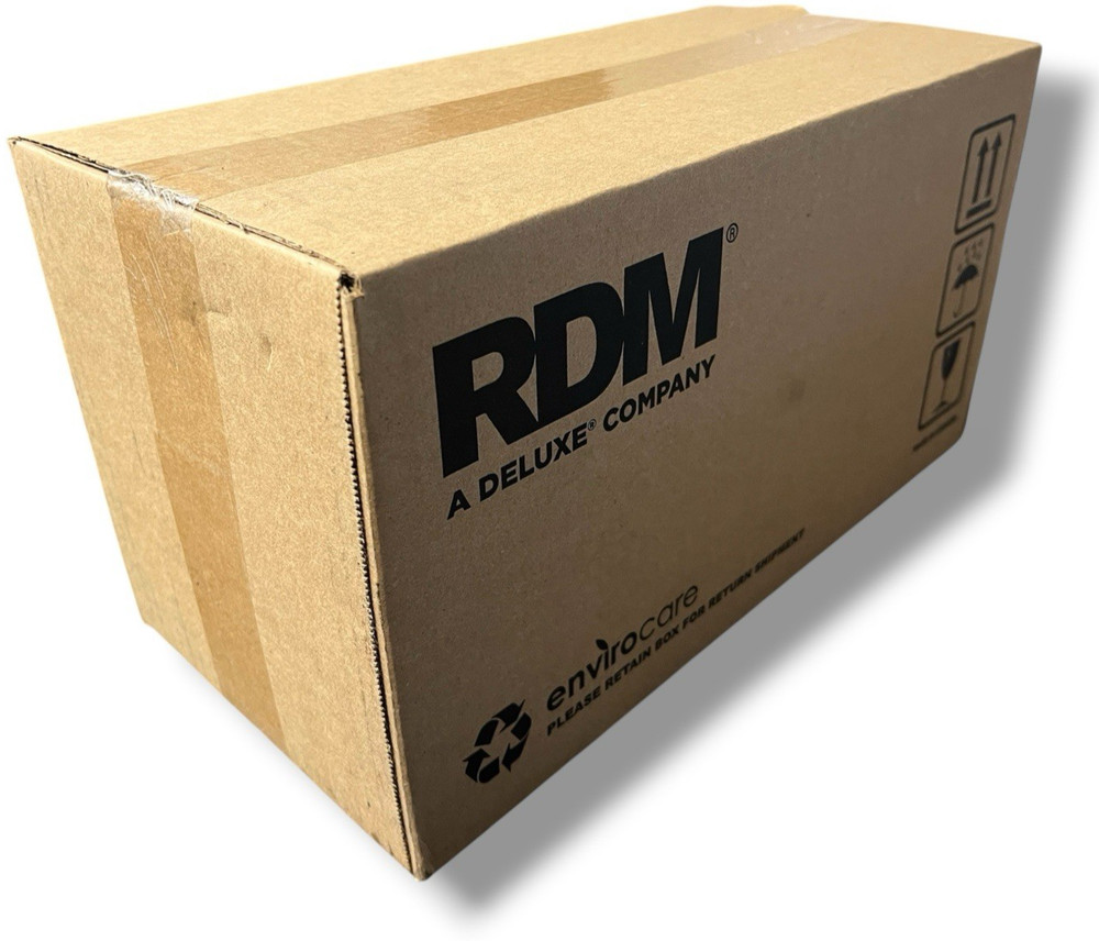 (BRAND NEW SEALED) RDM EC7011F Dual Sided Check Scanner 6000-7702