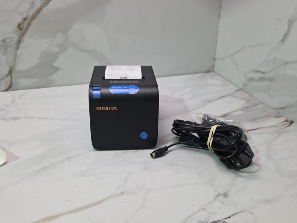 Rongta Thermal Receipt Printer 80mm Receipt Printer TESTED WORKING
