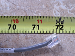 NCR 497-0483231 CB10498 Serial Receipt Printer Cable DB25M for Radiant Systems