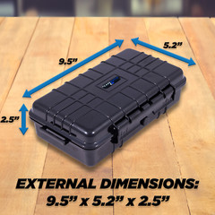CASEMATIX Hard Shell Travel Case for Square Handheld POS – Waterproof & Foam