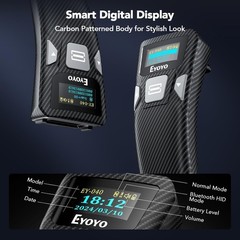 Eyoyo Bluetooth Barcode Scanner with Screen 1D&2D QR Code POS PC Wireless Reader