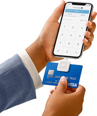 Lector Magnetico De Tarjetas De Credito Con Cargador USB Para Telefono Movil New