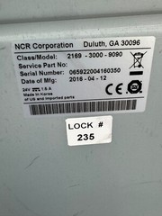 NCR Silver CASH DRAWER – Duluth, GA 30096 Model 2169-3000-9090