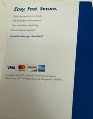 PayPal Mobile Credit Card Reader Swipe 3.5mm Audio Jack for iPhone Android Table