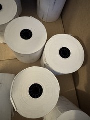 Staples Thermal Cash Register/POS Rolls, 3 1/8″ x 273′, 50/Carton