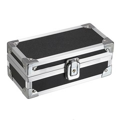 Cash Box with Lock, Aluminium Alloy Money Box for Cash Lockable Money Storage Bo