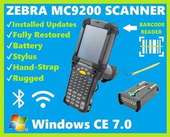 ✅Zebra MC92N0-GL0SYEYA6WR 2D/1D/QR Barcode Scanner, Windows CE 7.0, Warranty!🔥⭐
