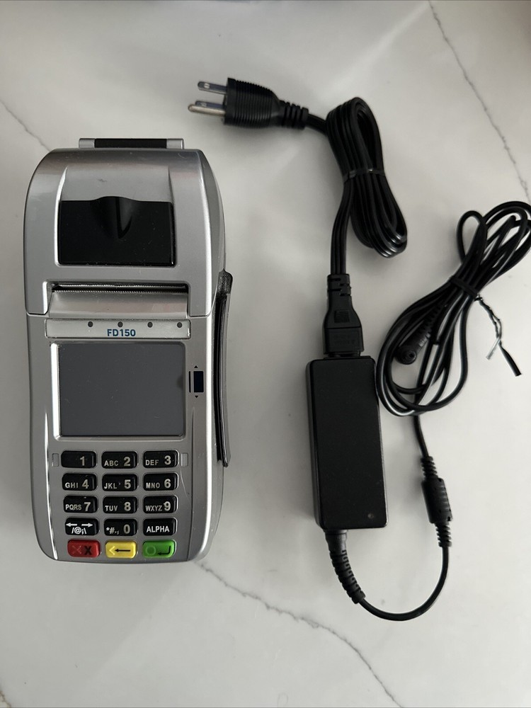 First Data FD150 Terminal EMV ,NFC -Refurbished Carlton 500 Encryption Unlocked