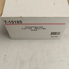 45 Rolls 2 1/4″ x 85′ First Data FD130 FD50 FD55 FD100Ti Thermal Paper