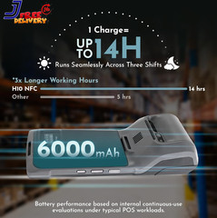 POS Android 14 Receipt Printer Android 14 and 58Mm High Speed Thermal Printer