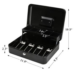 Black Cash Box