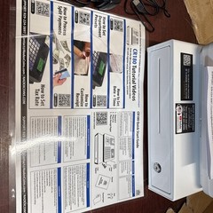 Nadex CR180 Electronic Cash Register Steel Cash Drawer White New Open Box