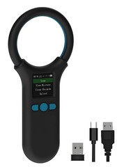 Universal Pet Microchip Scanner – 1.44” TFT Screen, 500 Data Storage, Rechargeab