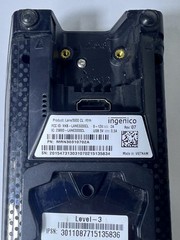 Ingenico Lane 3000 CL/Eth USB Pin-Pad Credit Card Machine WORKS! No Power Supply