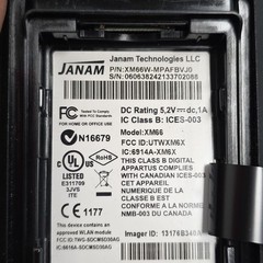 Janam XM66 Mobile 3.5″ Rugged Computer PC PDA BT WM6.1 XM66W-0PGFBV00