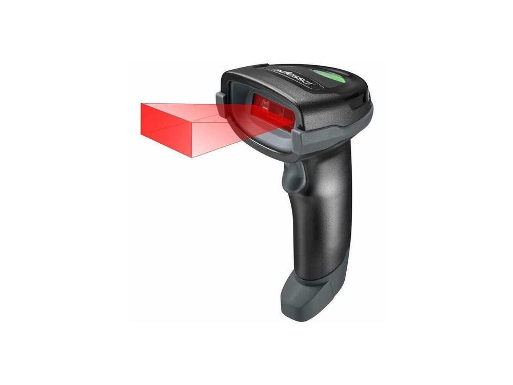 Adesso Wireless/Bluetooth/Wired 2D Barcode Scanner with Charging Cradle –