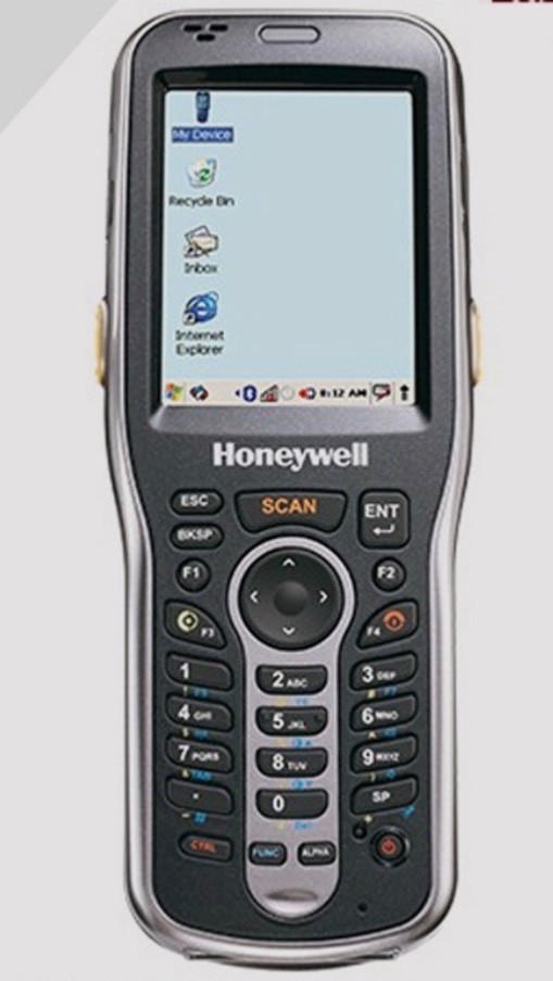 Honeywell Dolphin 6110 Bluetooth 28Key windows Mobile Barcode Scanner (Used)