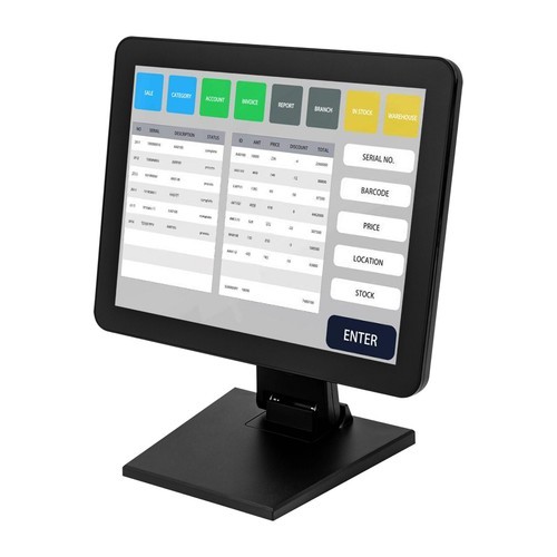 Retail Cash Register Machine Display Countertop Cash Register Display Screen