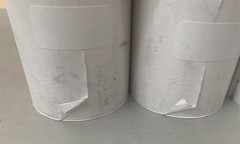 Lot of 10 Staples 3 1/8″ x 230ft (8cm x 70m) White Thermal Paper Rolls