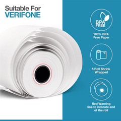 Thermal Paper Rolls for Verifone Vx520, Vx680, T650, P400M – Thermal Receipt Pap