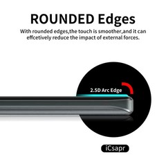 [4 Pack Glass Screen Protector Compatible for TCL 30 V 5G [9H Hardness]-HD Sc…