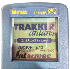 Intermec Technologies 2420 Trakker Antares RFID Reader, Wand, New Batteries!