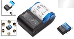 Effortless Bluetooth and USB Thermal Receipt Printer for Retail & Restaurant Use