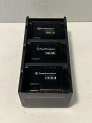Zebra ZQ500 Series 3-Slot Battery Charger W/ 3xBatteries Business Replacements