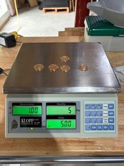 Klopp KCS60 Series 60lbs. Coin / Ticket / Token Scale