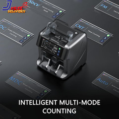 Ultra Series Mixed Denomination Money Counter with Reject Pocket 6.9’’ Full Touc
