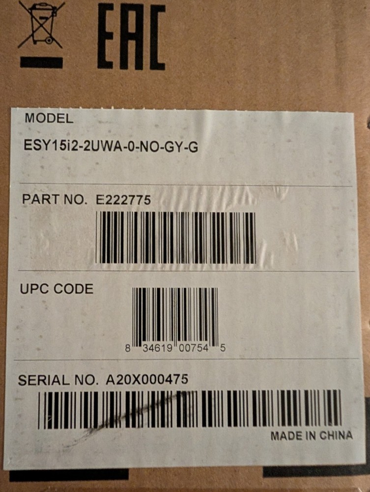 NEW SEALED Elo ESY15i2 E222775 15″ Touchscreen POS All-in-One PC I-Series