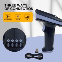 Yanzeo SR290 UHF Bluetooth 2.4G handheld terminal 1D/2D Barcode Scanner