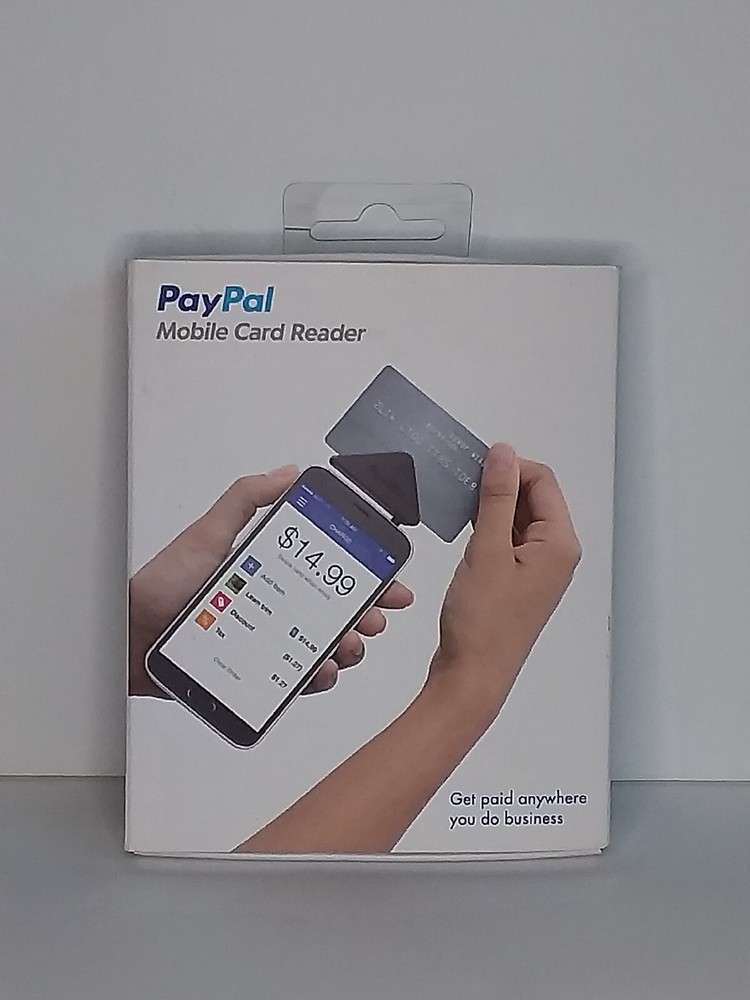 PayPal Mobile Card Reader Compatible W/ IPhone, Android and Windows Devices