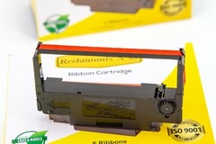 Toast POS Epson U220 Impact Printer Cartridge Ribbon 12 Inks /Box ERC-30/34/38RB