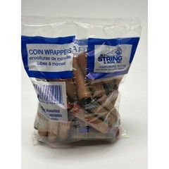 N.F. String & Son 36 Count Assorted Coin Wrappers Penny Nickel Dime Quarter Roll